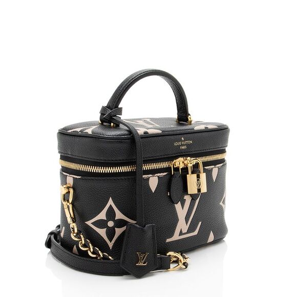 Louis Vuitton Giant Monogram Empreinte Bicolor Vanity PM Shoulder Bag - Picture 2 of 12